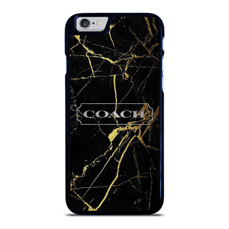 COACH NEW YORK GOLD MARBLE iPhone 6 / 6S Case Cover