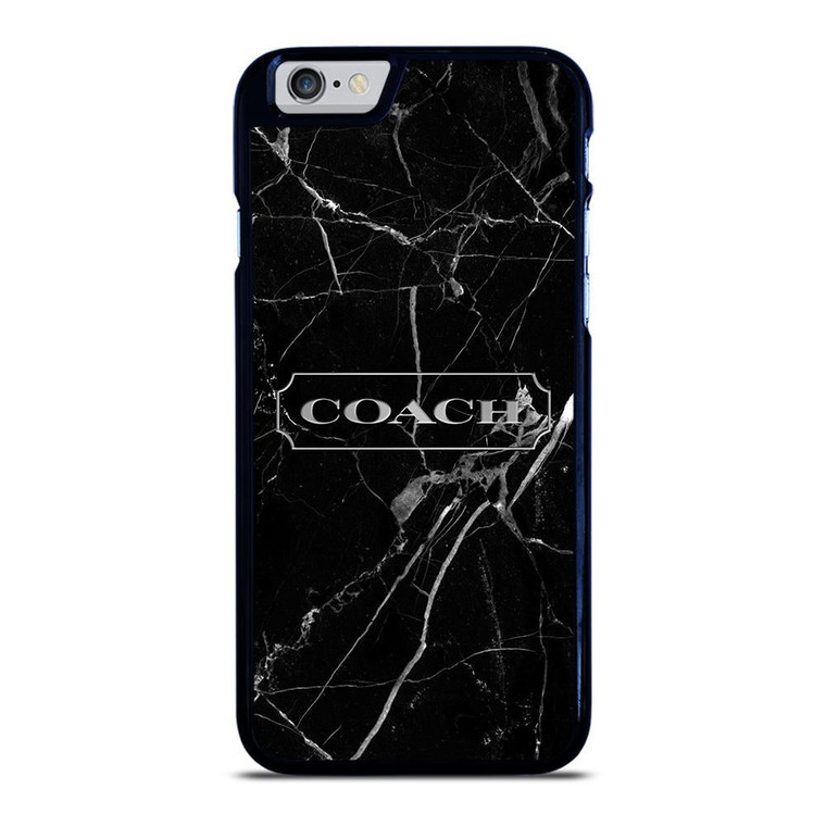 COACH NEW YORK SILVER MARBLE iPhone 6 / 6S Case Cover