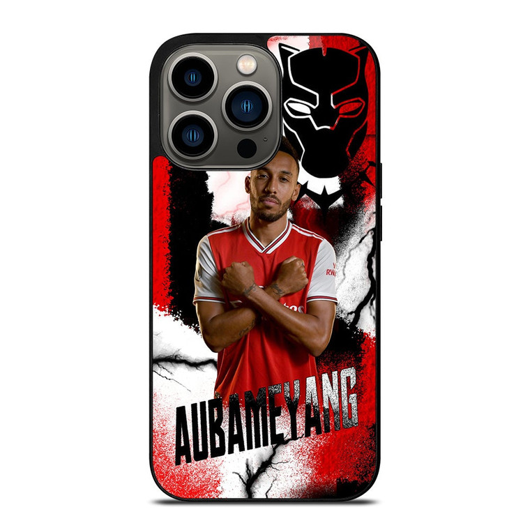 EMERICK AUBAMEYANG ARSENAL FC iPhone 13 Pro Case Cover