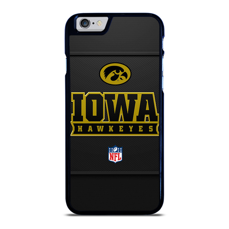 IOWA HAWKEYES CARBON LOGO iPhone 6 / 6S Case Cover