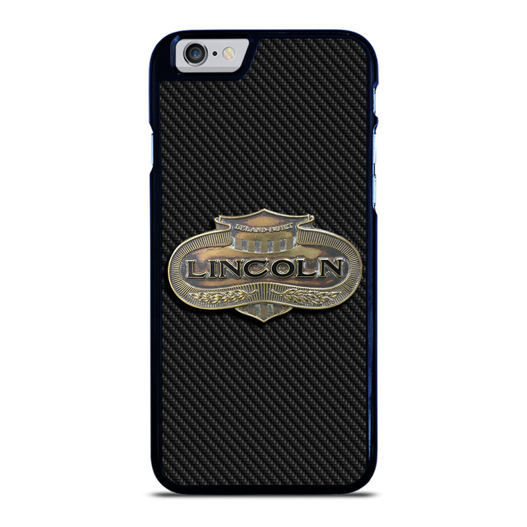 LINCOLN MOTOR LOGO CARBON iPhone 6 / 6S Case Cover