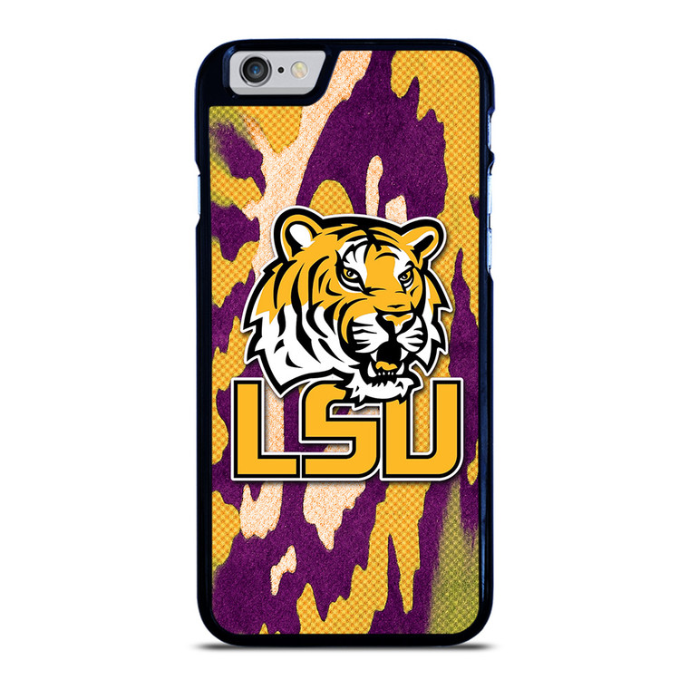 LSU TIGERS FOOTBALL HALFTONE iPhone 6 / 6S Case Cover