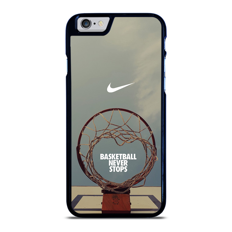NIKE BASKETBALL NEVER STOPS RING iPhone 6 / 6S Case Cover