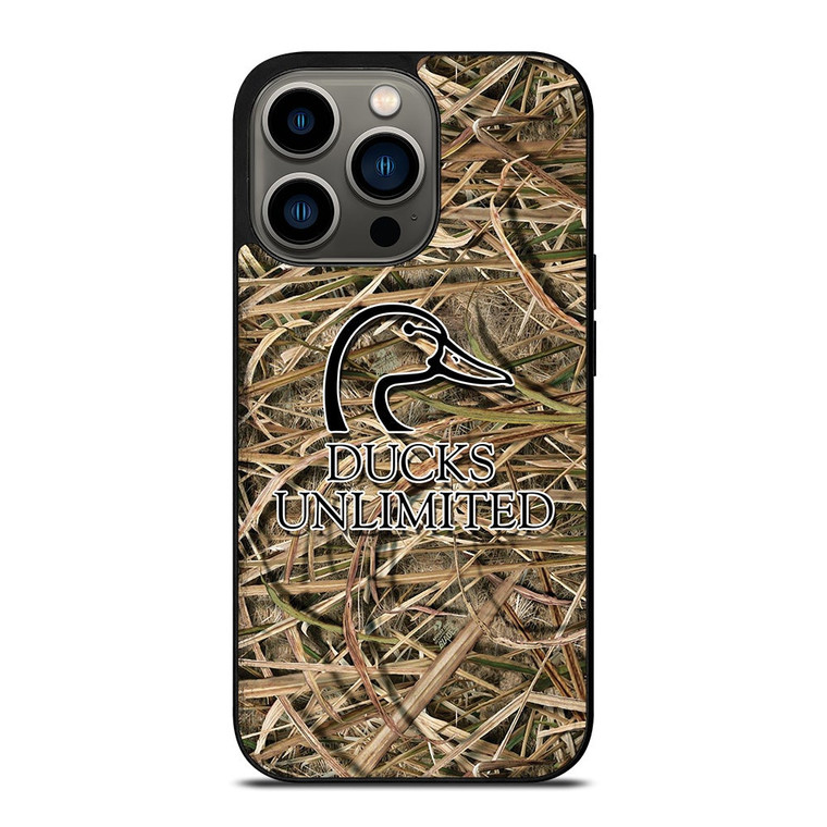 DUCKS UNLIMITED CAMO LOGO iPhone 13 Pro Case Cover
