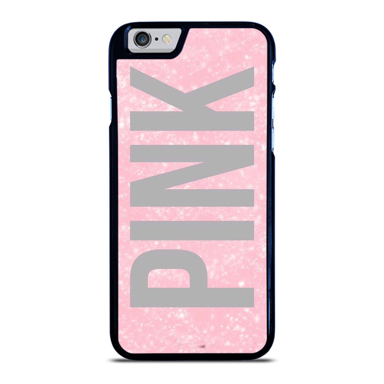 VICTORIA'S SECRET PINK SPARKLE LOGO iPhone 6 / 6S Case Cover