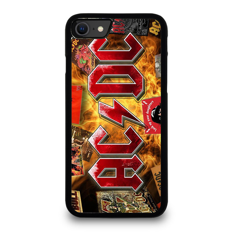 ACDC BAND LOGO ALBUM iPhone SE 2020 Case Cover