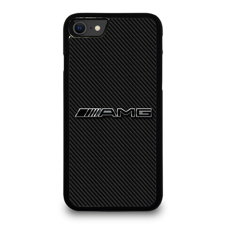 AMG MERCEDES BENZ LOGO CARBON iPhone SE 2020 Case Cover