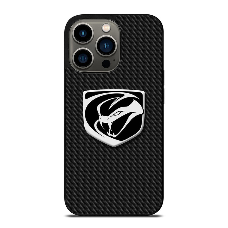 DODGE VIPER LOGO CARBON iPhone 13 Pro Case Cover