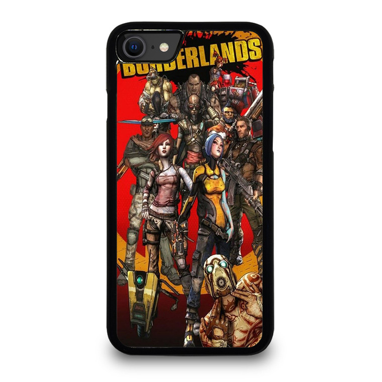 BORDERLANDS ALL CHARACTER iPhone SE 2020 Case Cover