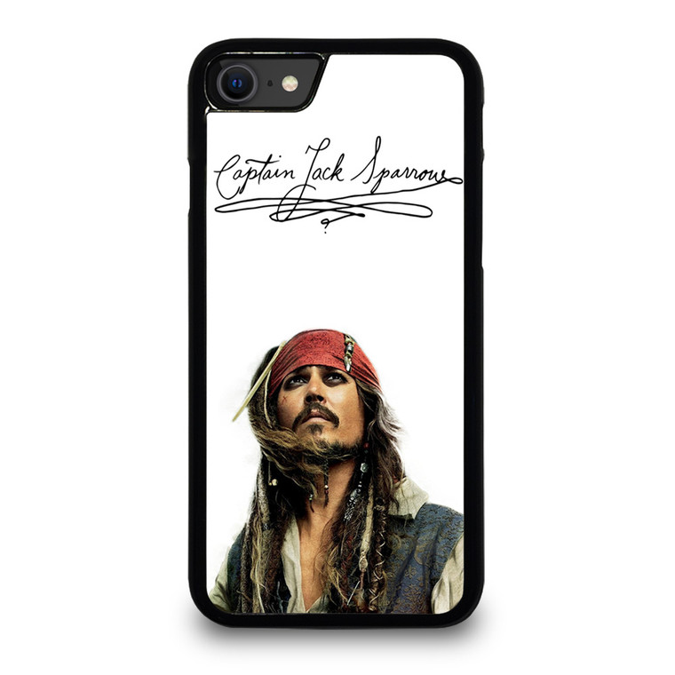 CAPTAIN JACK SPARROW PIRATES OF THE CARIBBEAN iPhone SE 2020 Case Cover