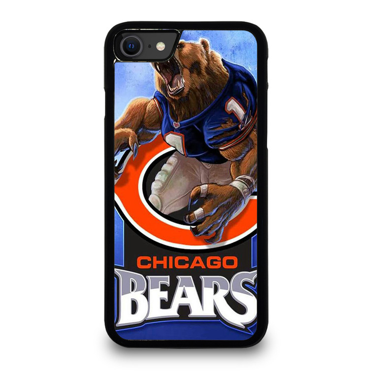 CHICAGO BEARS MASCOT LOGO iPhone SE 2020 Case Cover
