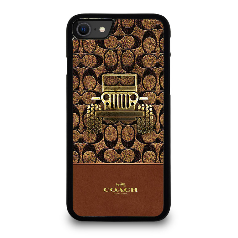 COACH NEW YORK JEEP iPhone SE 2020 Case Cover