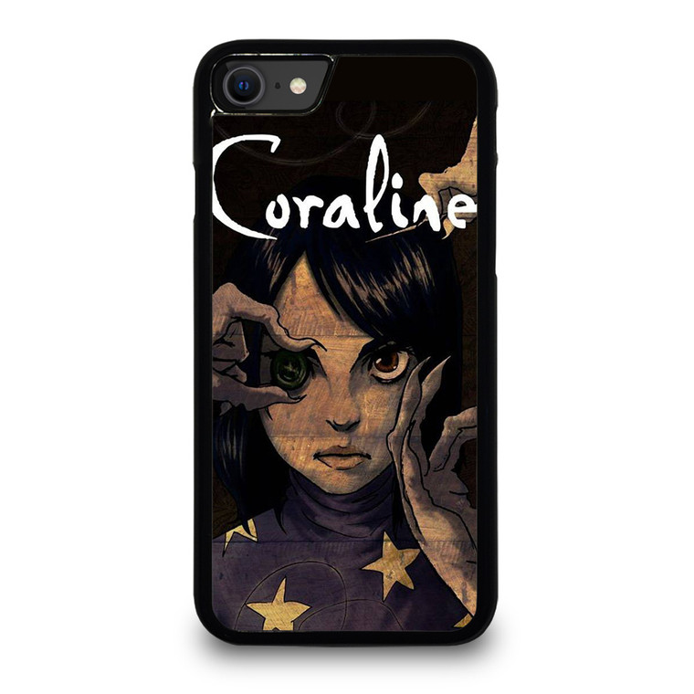 CORALINE FACE CARTOON iPhone SE 2020 Case Cover