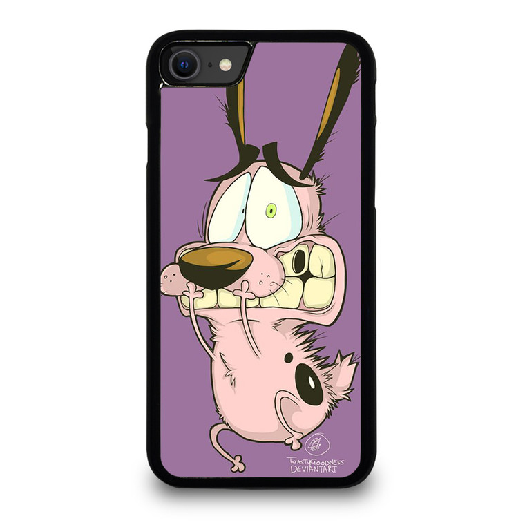 COURAGE THE COWARDLY DOG iPhone SE 2020 Case Cover