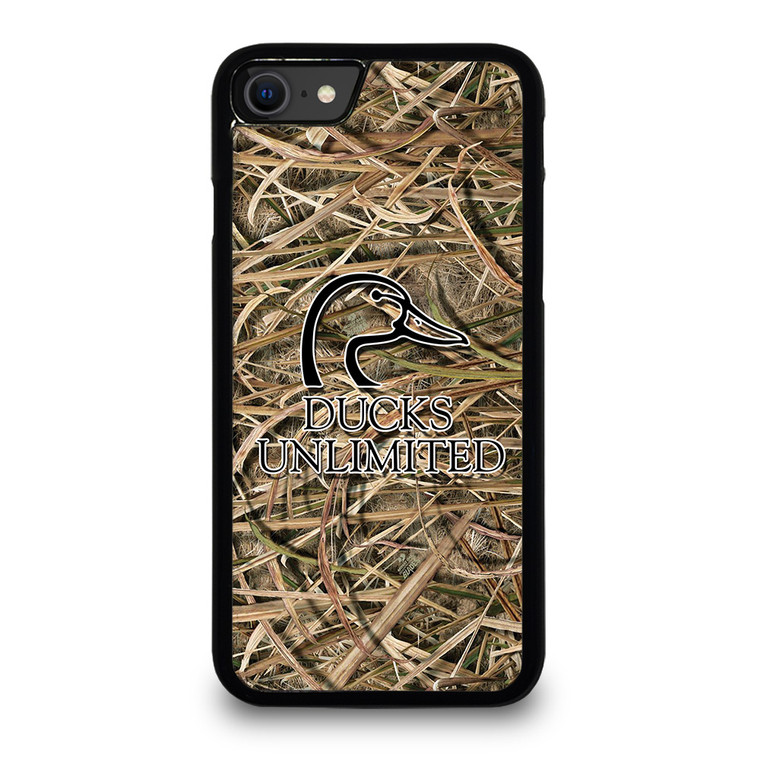 DUCKS UNLIMITED CAMO LOGO iPhone SE 2020 Case Cover