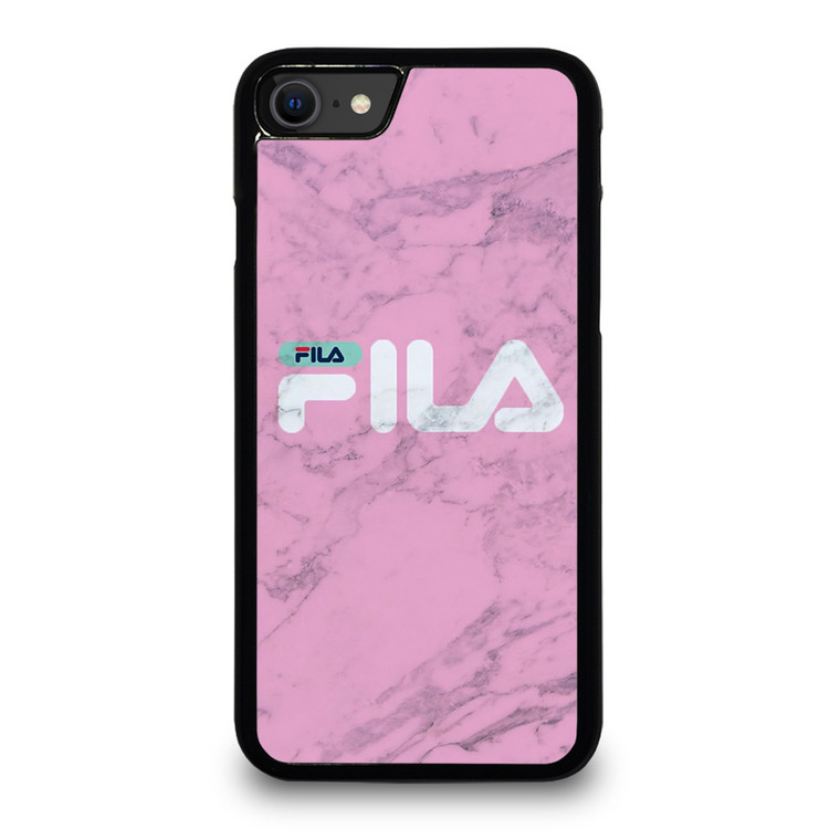 FILA SPORT PINK MARBLE LOGO iPhone SE 2020 Case Cover