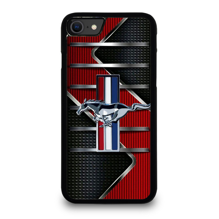 FORD MUSTANG METAL LOGO iPhone SE 2020 Case Cover FORD MUSTANG METAL LOGO iPhone SE 2020 Case Cover