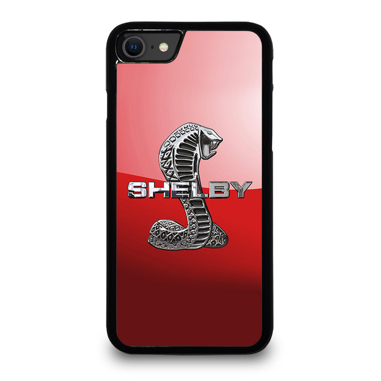 FORD MUSTANG SHELBY COBRA RED LOGO iPhone SE 2020 Case Cover FORD MUSTANG SHELBY COBRA RED LOGO iPhone SE 2020 Case Cover