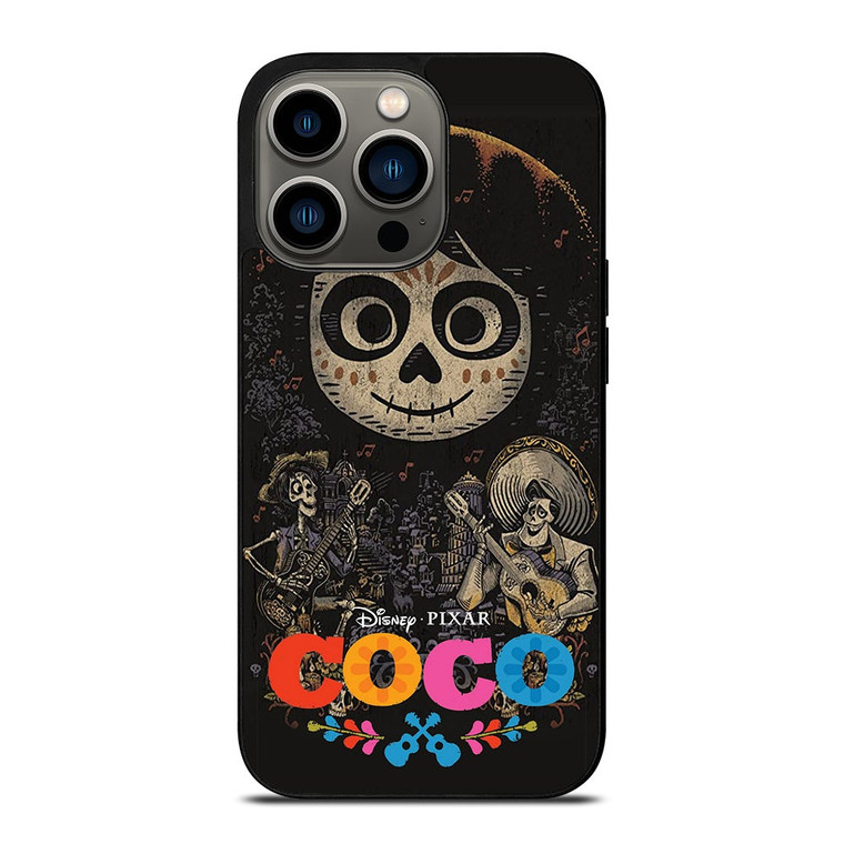 DISNEY COCO FACE ART iPhone 13 Pro Case Cover