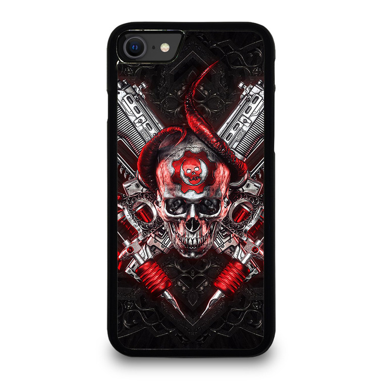 GEARS OF WAR ENGINE SKULL iPhone SE 2020 Case Cover