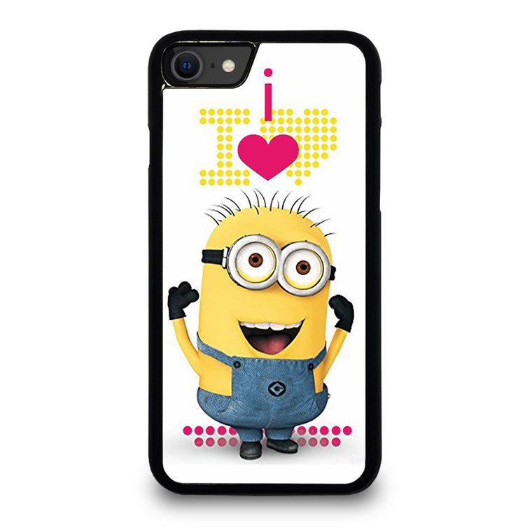 I LOVE MINION iPhone SE 2020 Case Cover