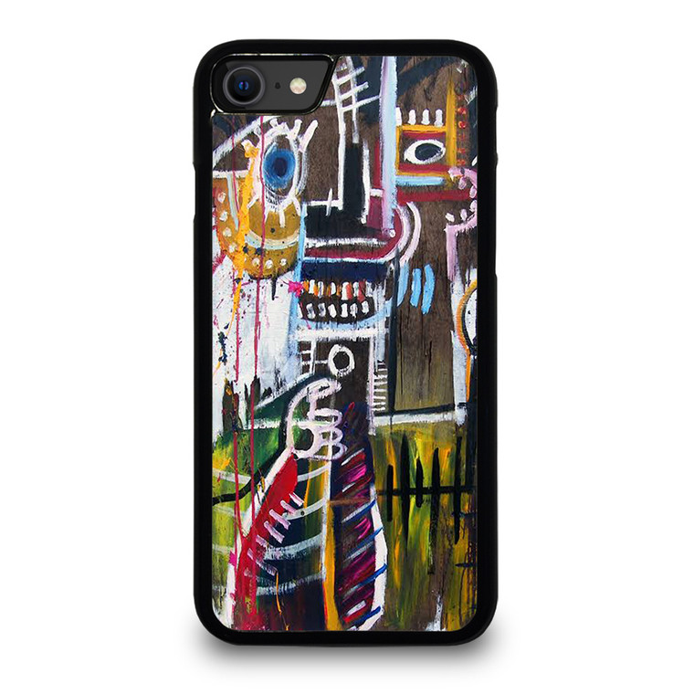 JEAN MICHEL BASQUIAT ARTWORK iPhone SE 2020 Case Cover
