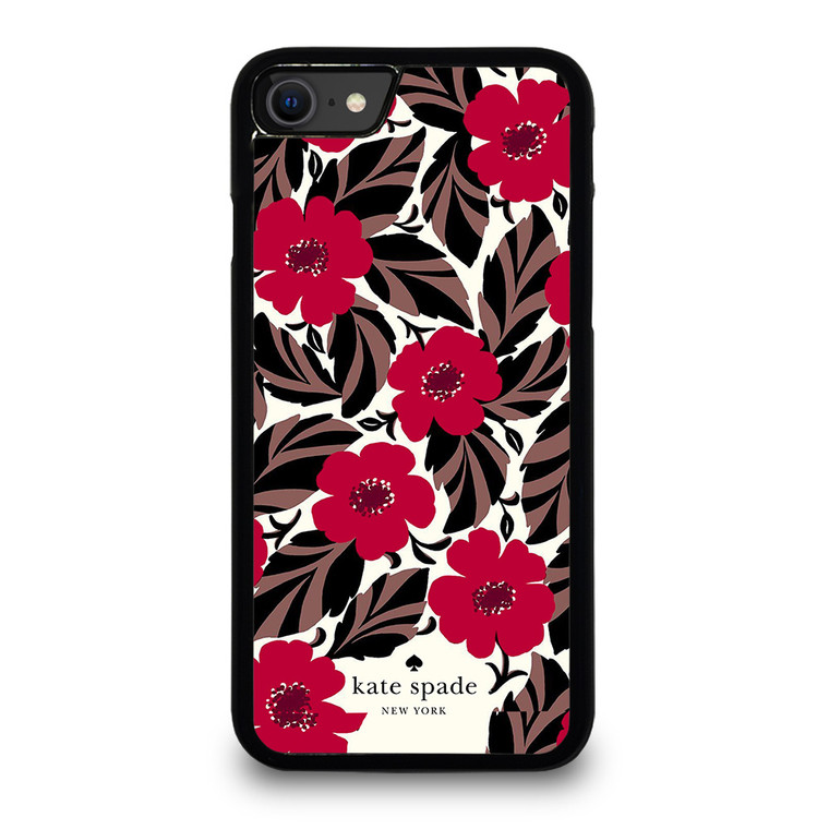 KATE SPADE FLOWER RED iPhone SE 2020 Case Cover
