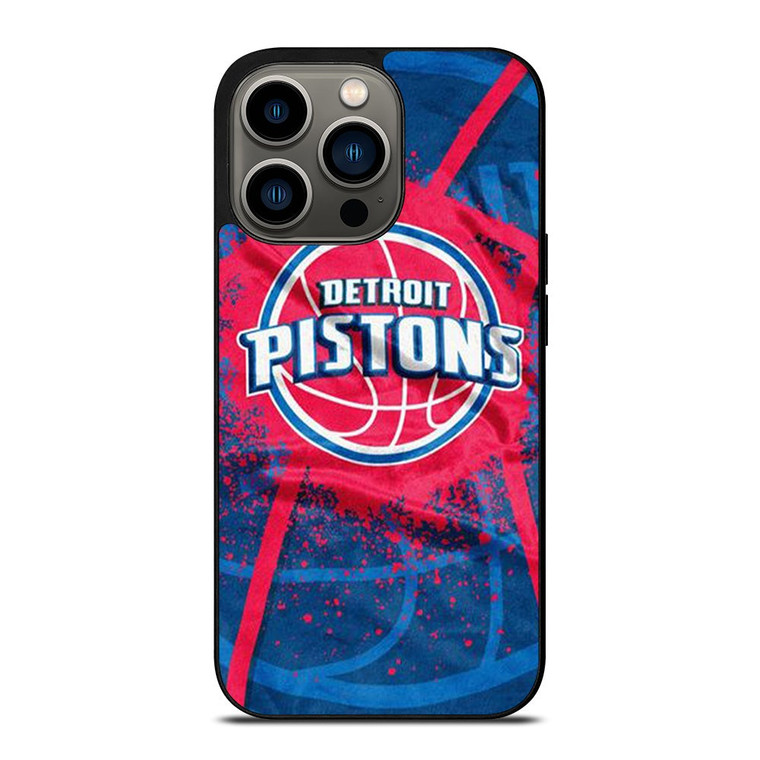 DETROIT PISTONS LOGO JERSEY iPhone 13 Pro Case Cover