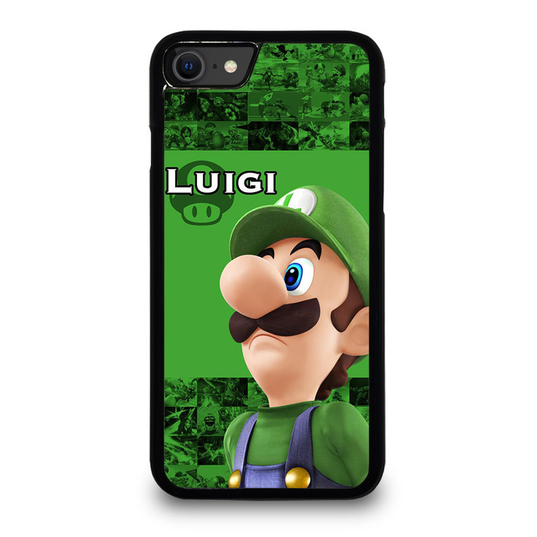LUIGI SUPER MARIO iPhone SE 2020 Case Cover