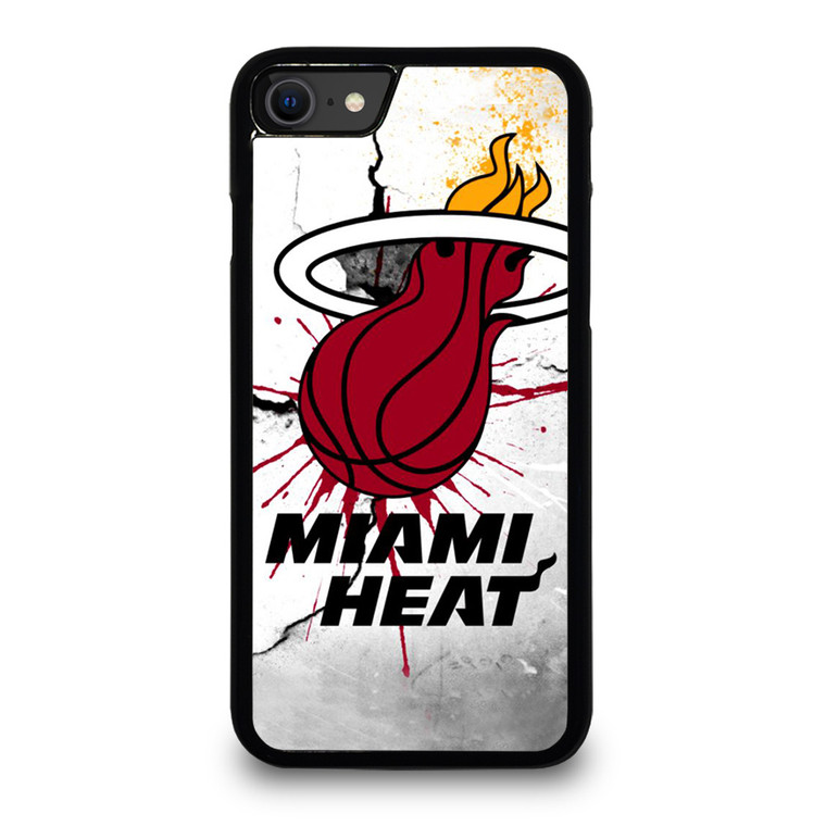 MIAMI HEAT ART LOGO iPhone SE 2020 Case Cover