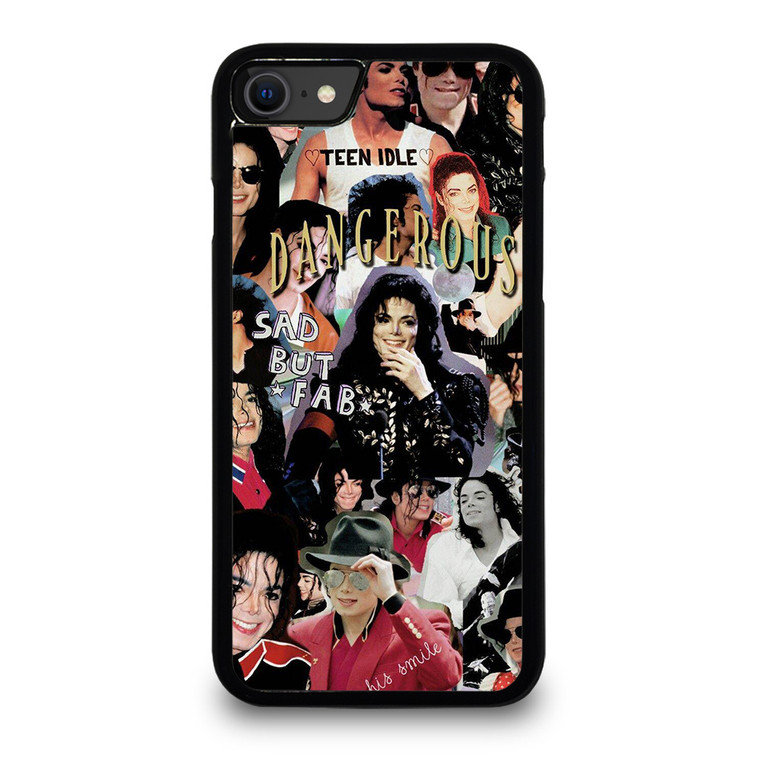 MICHAEL JACKSON COLLAGE iPhone SE 2020 Case Cover