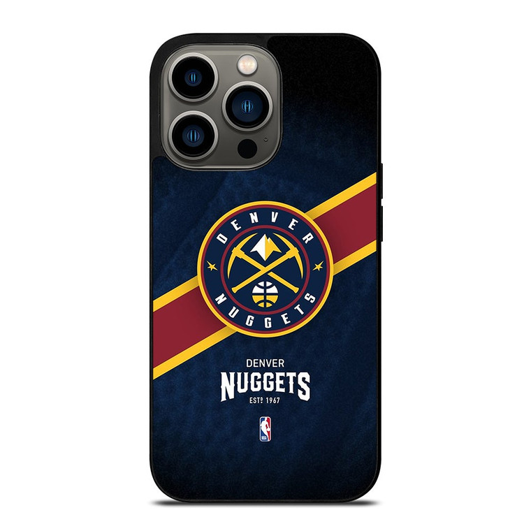 DENVER NUGGETS NBA TEAM iPhone 13 Pro Case Cover