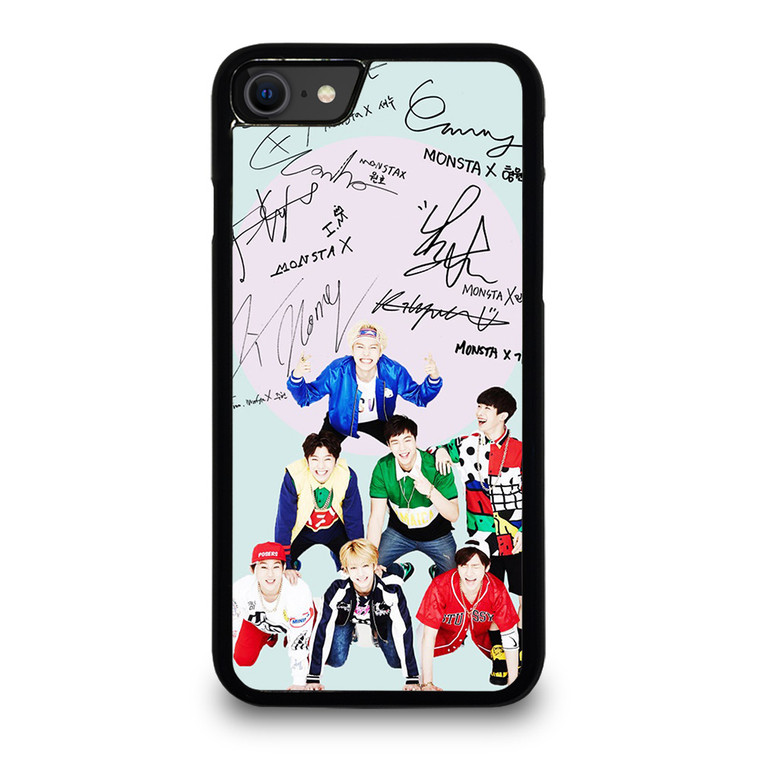 MONSTA X K POP SIGNATURE iPhone SE 2020 Case Cover