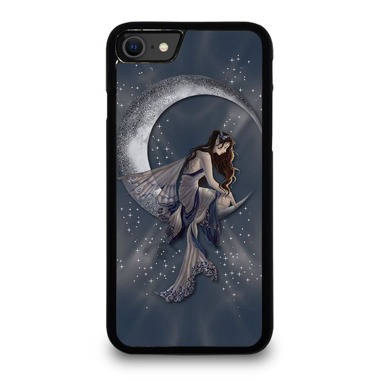MOON FAIRY DRAGONFLY ART iPhone SE 2020 Case Cover