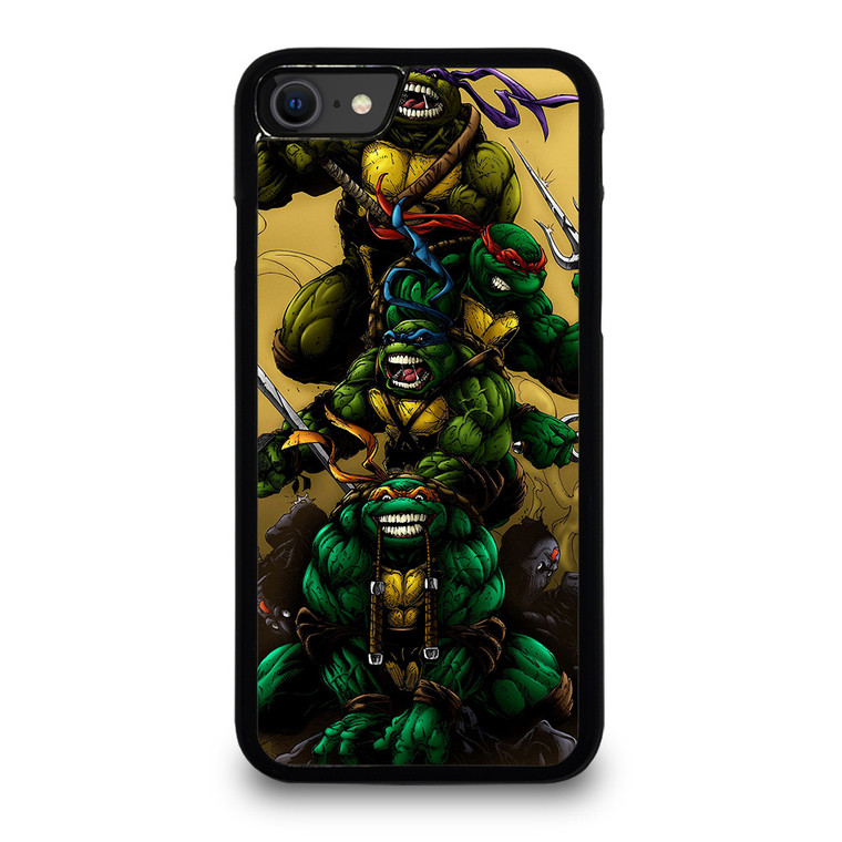 NINJA TURTLES CARTOON iPhone SE 2020 Case Cover