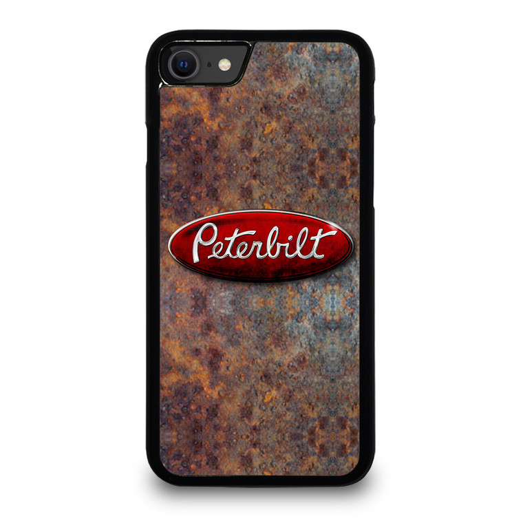 PETERBILT TRUCK RUSTY METAL LOGO iPhone SE 2020 Case Cover