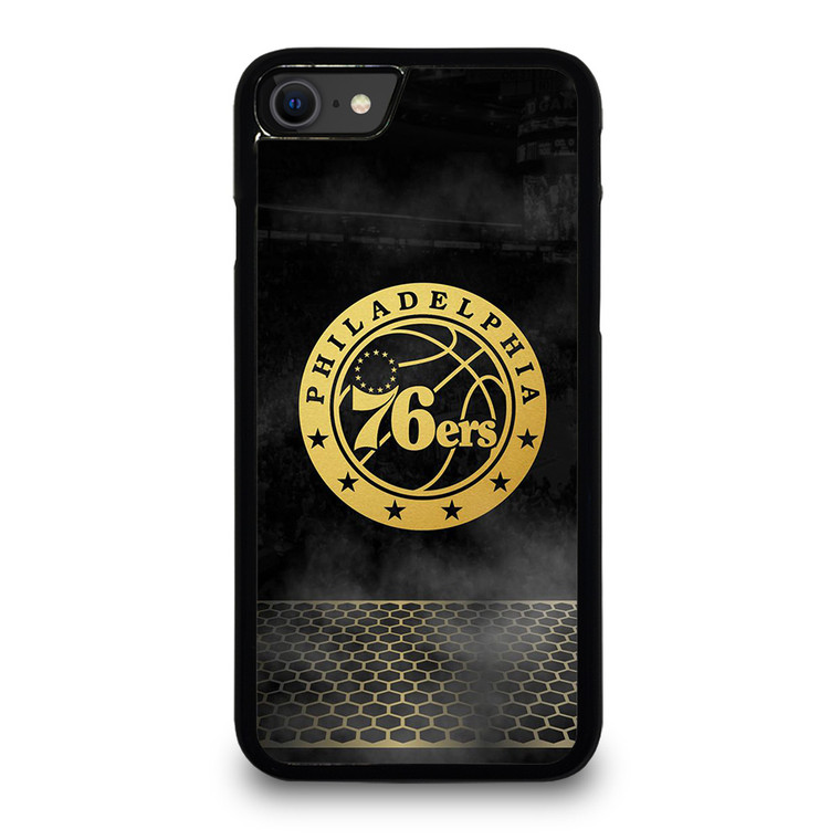 PHILADELPHIA 76ERS GOLD LOGO iPhone SE 2020 Case Cover