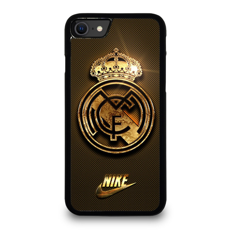 REAL MADRID GOLD LOGO iPhone SE 2020 Case Cover