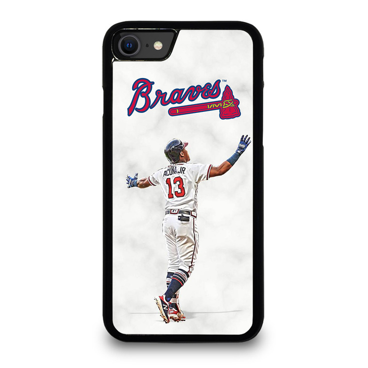 RONALD ACUNA JR MARBLE ATLANTA BRAVES iPhone SE 2020 Case Cover RONALD ACUNA JR MARBLE ATLANTA BRAVES iPhone SE 2020 Case Cover