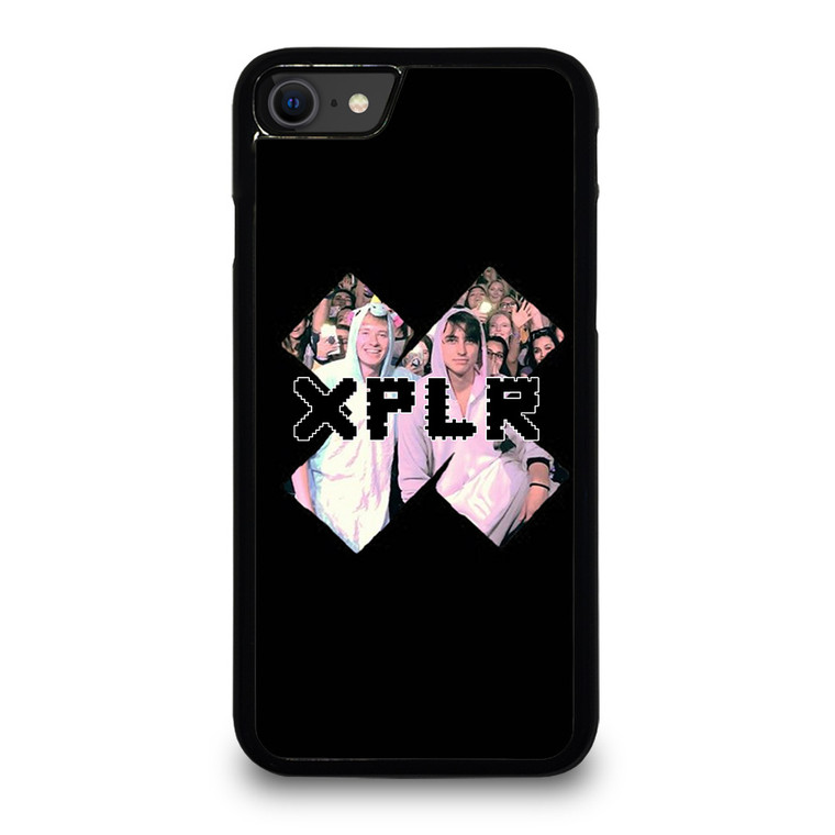 SAM AND COLBY XPLR LOGO iPhone SE 2020 Case Cover