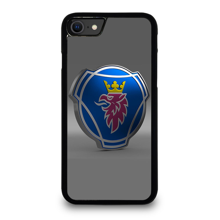 SCANIA TRUCK SAAB 3D LOGO iPhone SE 2020 Case Cover