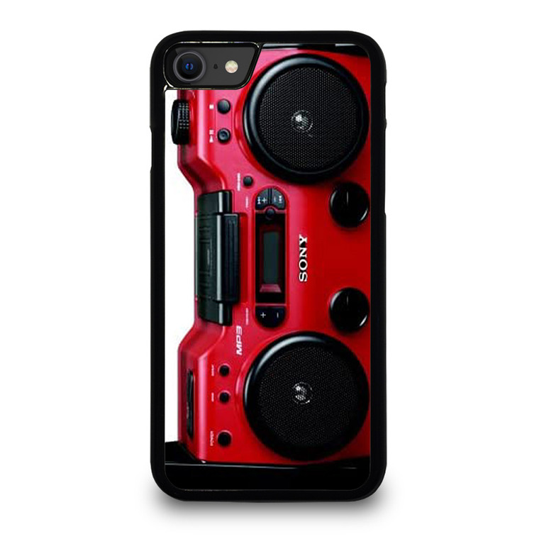 SONY BOOMBOX JOBSITE RADIO iPhone SE 2020 Case Cover