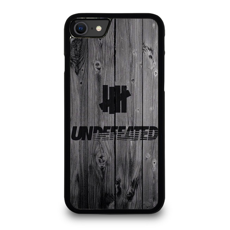 UNDEFEATED WOODEN iPhone SE 2020 Case Cover