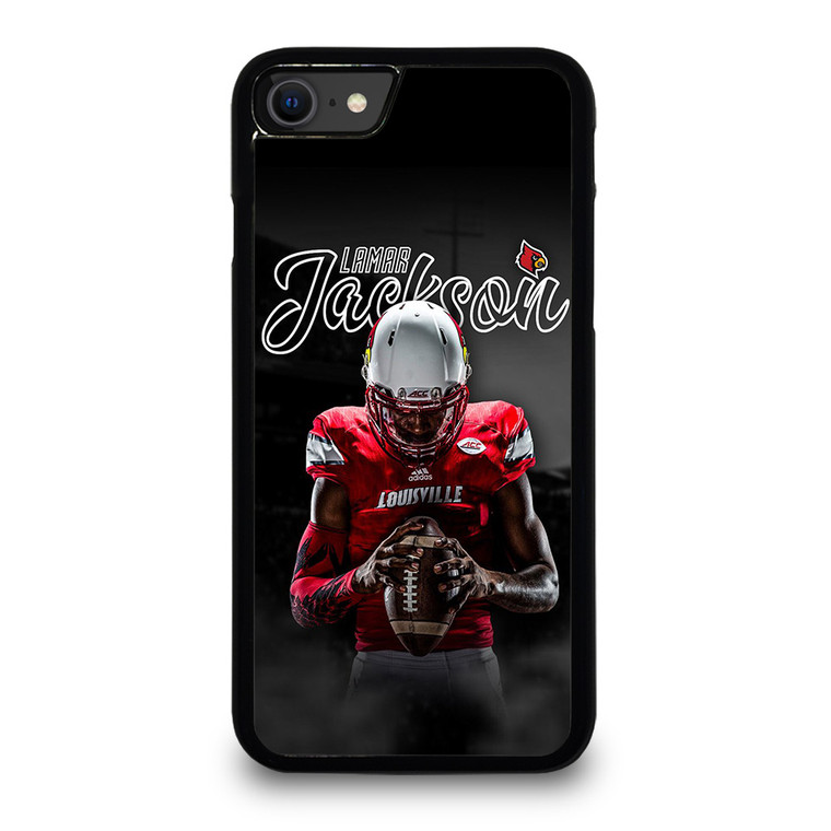 UNIVERSITY OF LOUISVILLE LAMAR JACKSON iPhone SE 2020 Case Cover