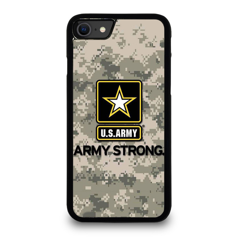 US ARMY ARMY STRONG CAMO iPhone SE 2020 Case Cover