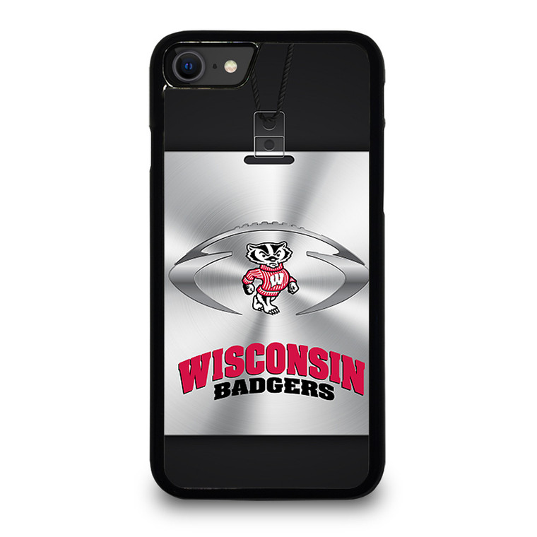 WISCONSIN BADGER NFL iPhone SE 2020 Case Cover WISCONSIN BADGER NFL iPhone SE 2020 Case Cover
