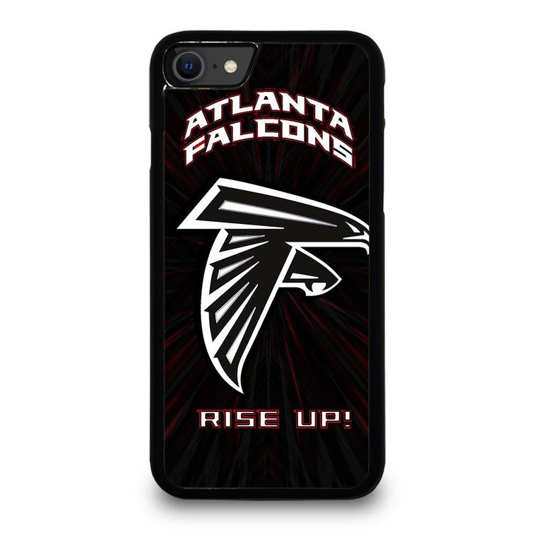 ATLANTA FALCONS RISE UP LOGO iPhone SE Case Cover iPhone SE 2020 Case Cover