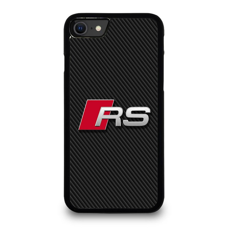 AUDI RS CARBON LOGO iPhone SE Case Cover iPhone SE 2020 Case Cover