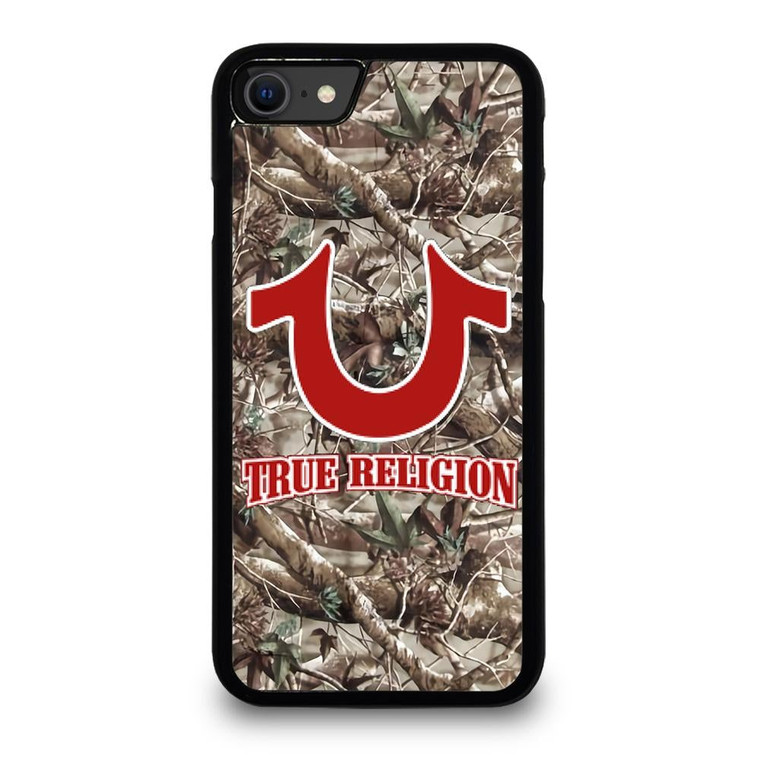 BIG BUDDHA TRUE RELIGION CAMO LOGO iPhone SE Case Cover iPhone SE 2020 Case Cover