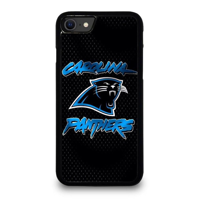 CAROLINA PANTHERS CARBON SYMBOL iPhone SE Case Cover iPhone SE 2020 Case Cover